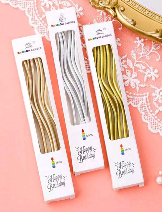 Birthday Candles (1 box with 6 pcs)